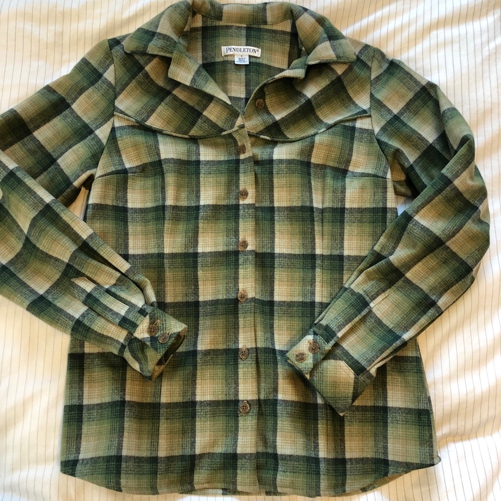 Pendleton wool Western button up size small